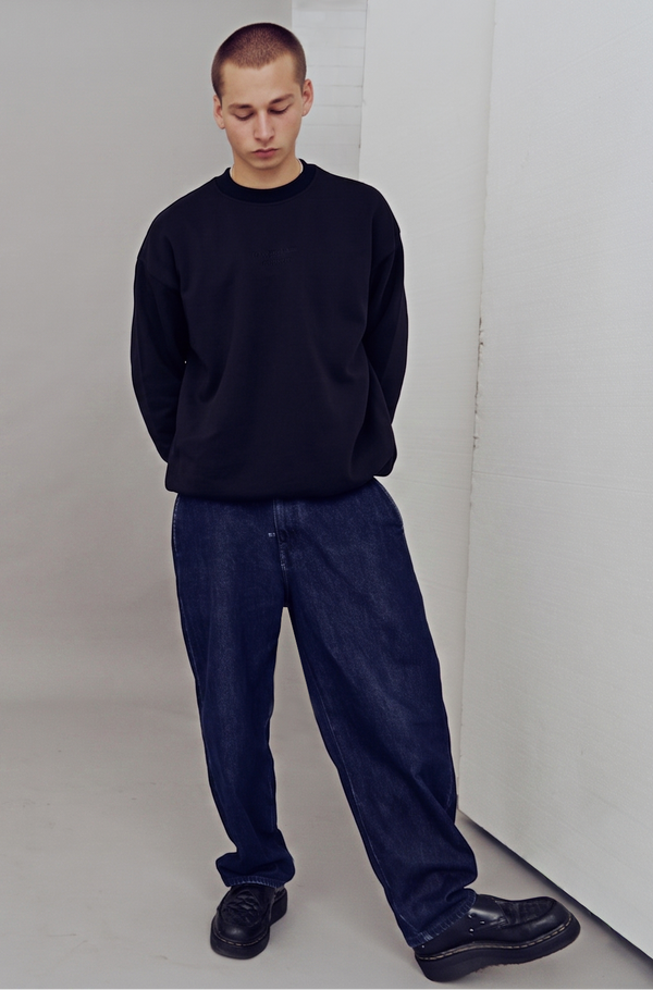 Men's Black Crew