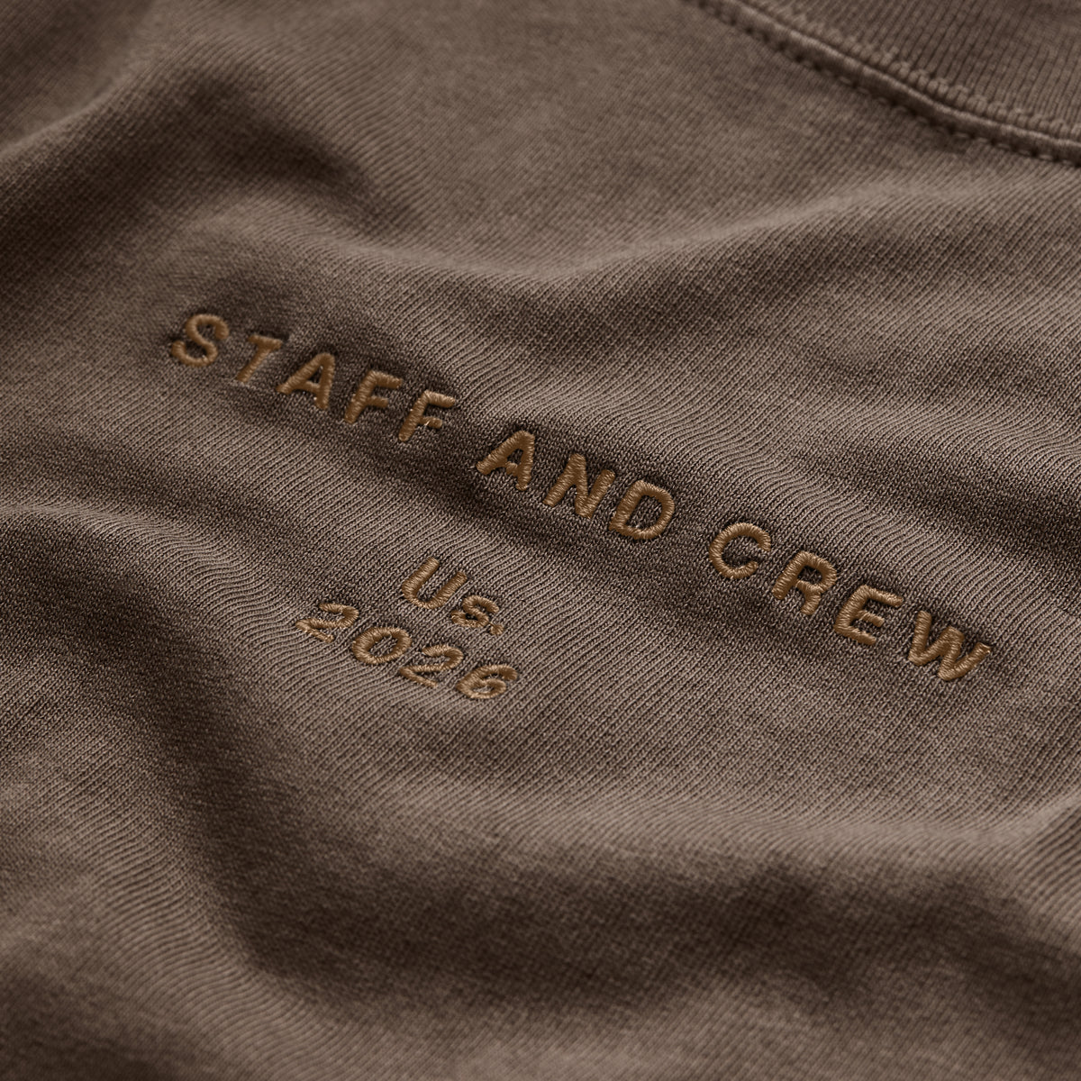 Men's Faded Brown Tee