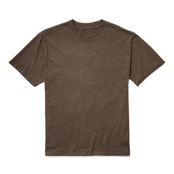 Men's Faded Brown Tee