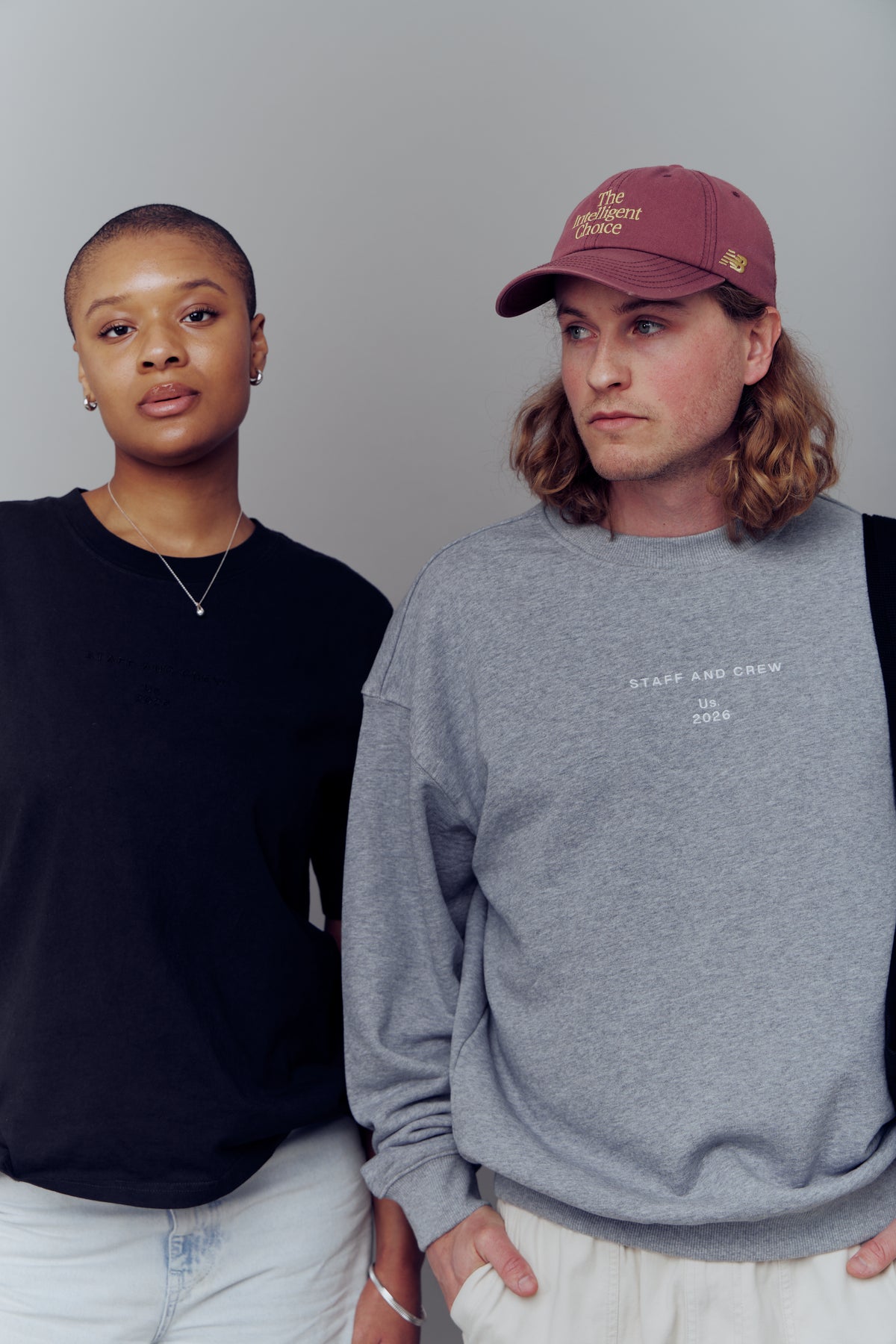 Men's Grey Crew