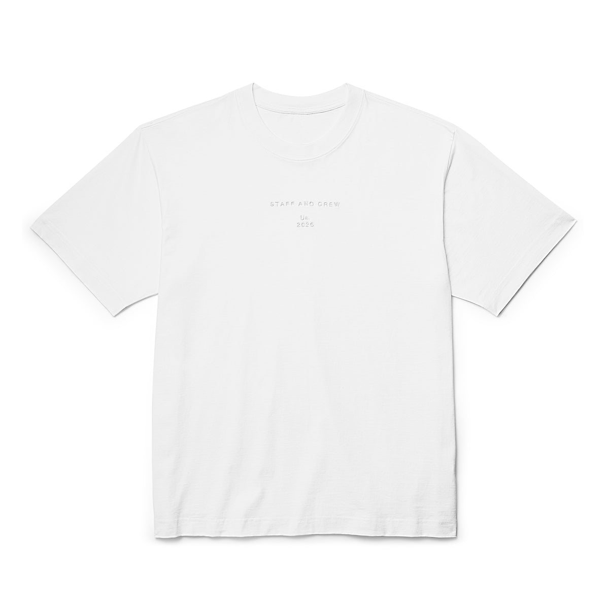 Men's White Box Tee