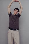 Men's Faded Brown Tee