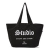 Black Canvas Tote