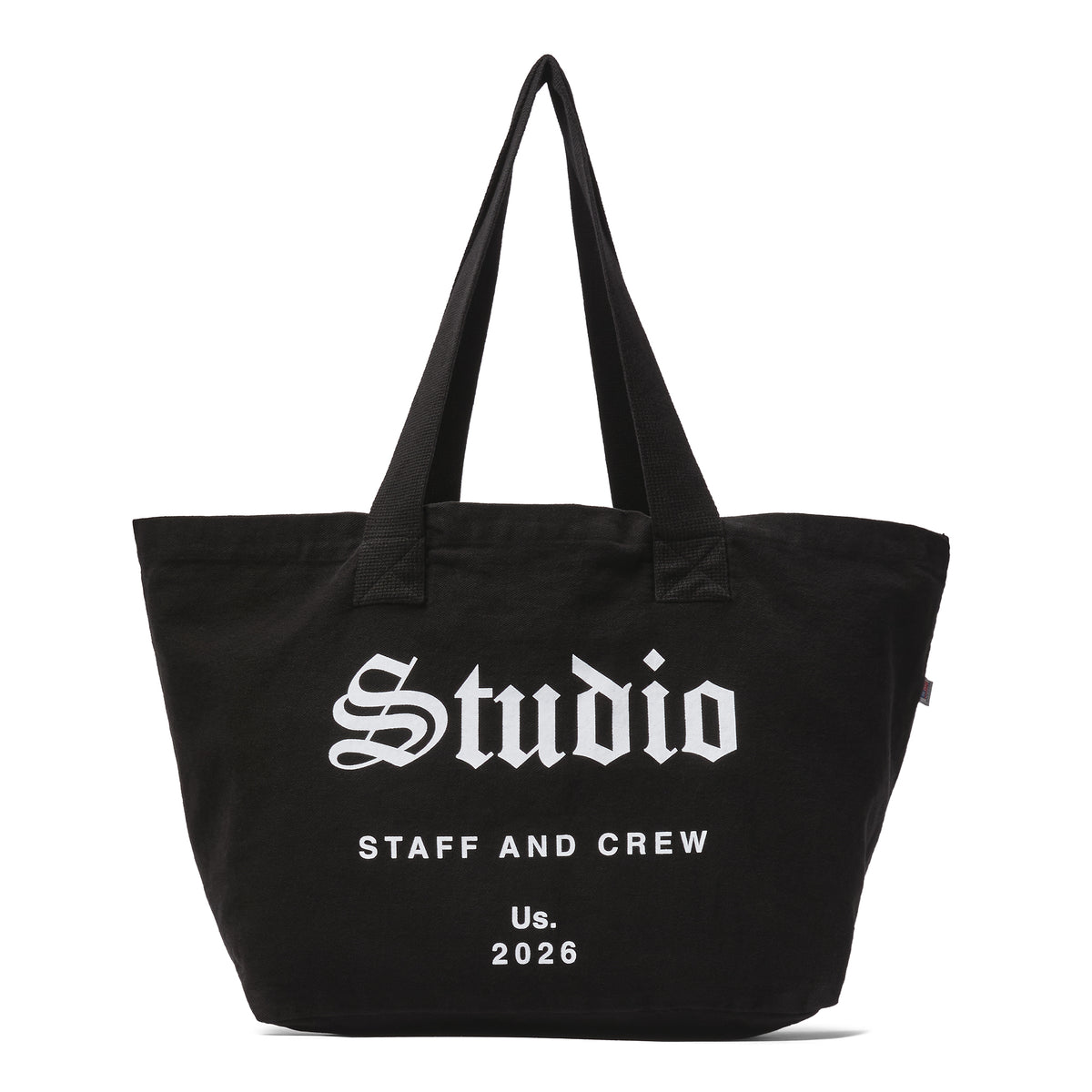 Black Canvas Tote