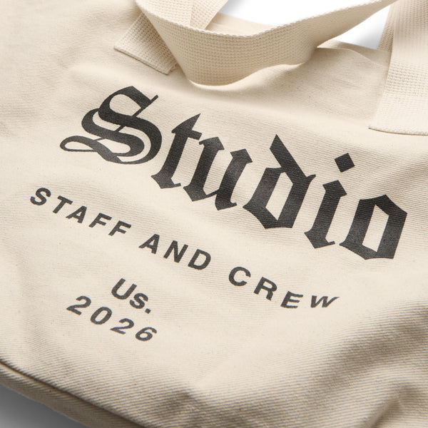 White Canvas Tote